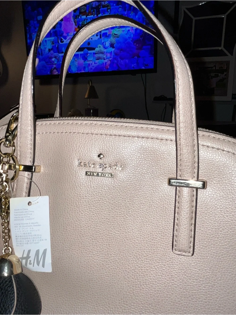 Kate Spade beige dome tote - Picture 3 of 10